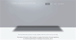 Desktop Screenshot of johnemackinstitute.org